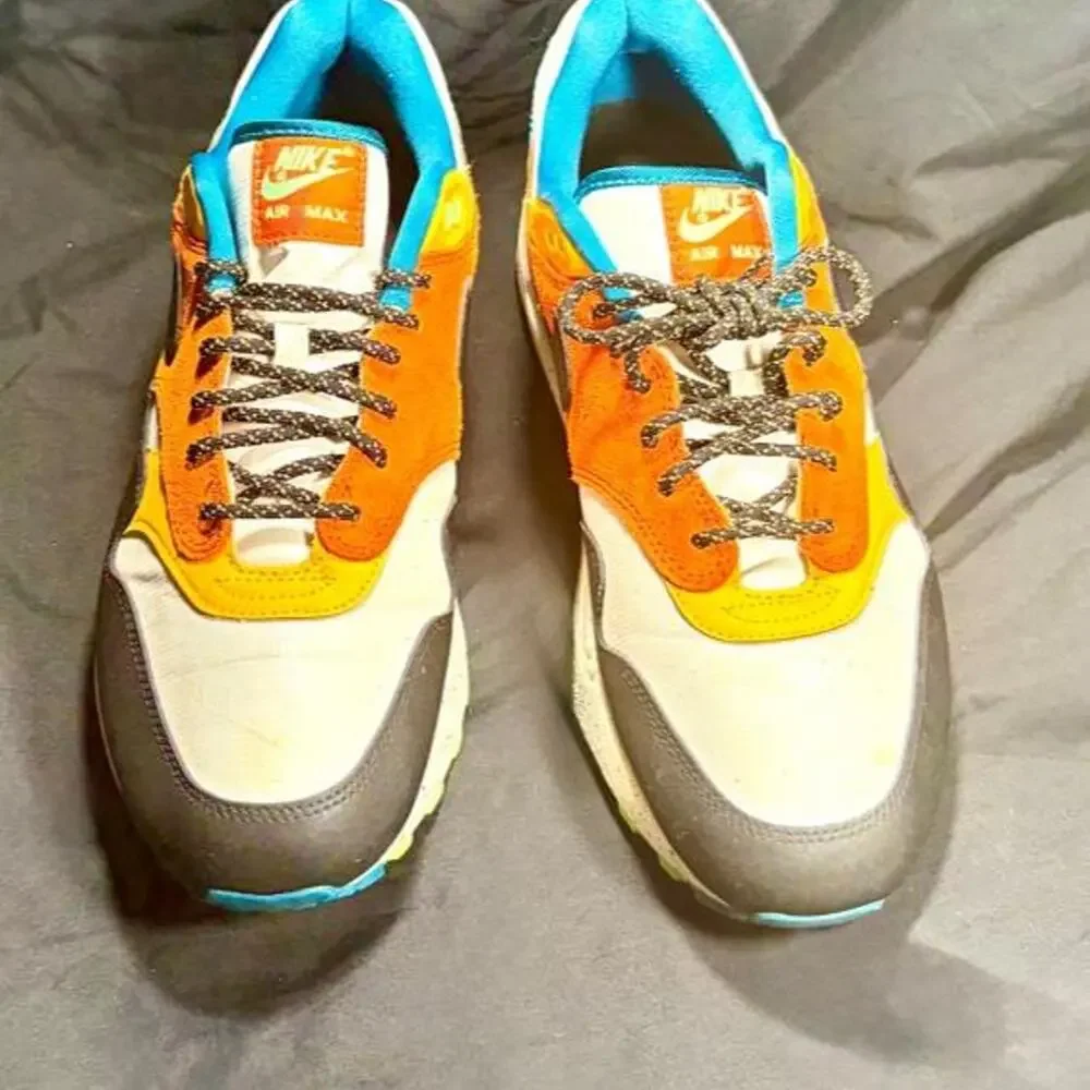 🚨 Nike Air Max 1 Multi-Mix Running Shoes Sneakers CZ8140-001 Men's Size 11 👟